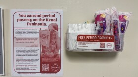 A caddy installed at Soldotna High School.