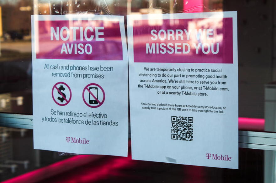 To comply with CDC guidelines on social distancing, many – though not all – phones stores have moved sales online.