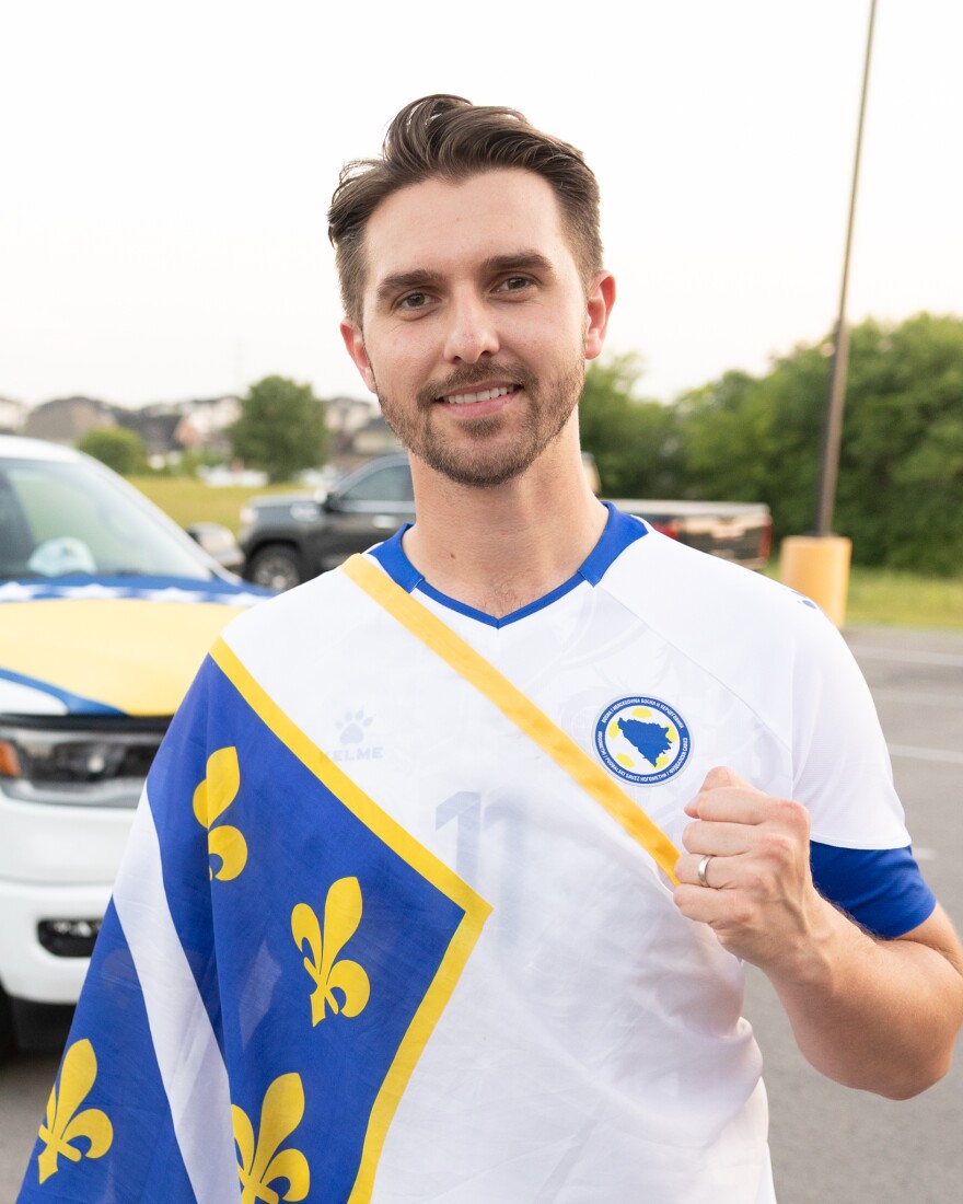 Amer Salihović, 32, president of the Bosnian Islamic Center of Bowling Green, came to the U.S. in 2001. He's a Western Kentucky University alumnus and an active community member in Bowling Green.