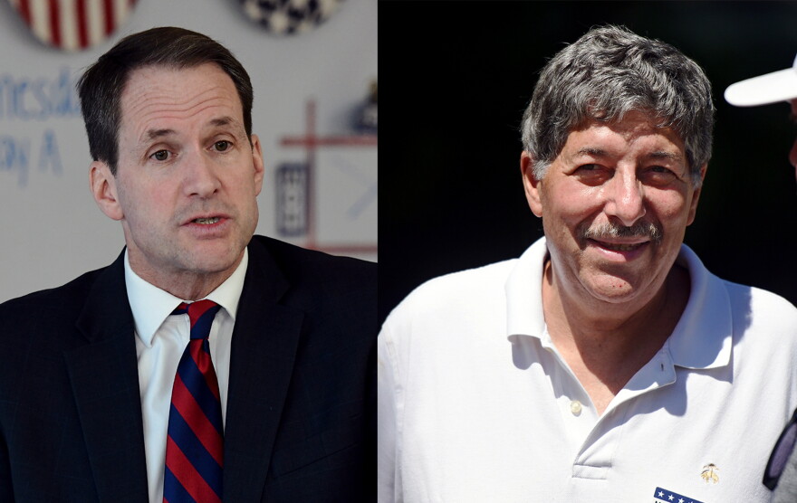FILE 2024: U.S. Representative Jim Himes faces a rematch on Nov. 3, 2026 from Republican Michael Goldstein in the Connecticut 4th District.