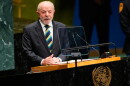 Brazil's President Luiz Inácio Lula da Silva speaks during the 81st session of the United Nations General Assembly at United Nations headquarters, Tuesday, Sept. 22, 2026.