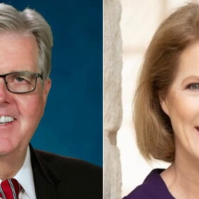 Republican Lt Governor Dan Patrick is being challenged by Democratic State Rep Vikki Goodwin.