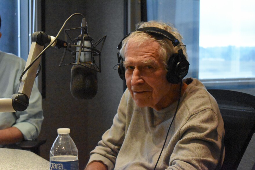 Jerry Van Gasse in KJZZ's studios.