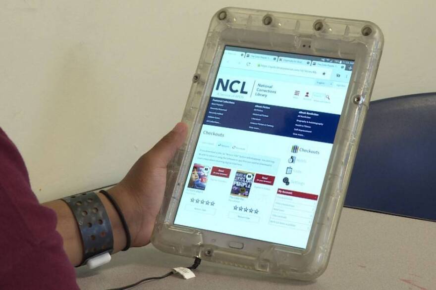 The girls at Madison Juvenile Correctional Facility have access to an online library and limited music.