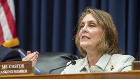 Rep. Kathy Castor, who is trying to rally opposition against the FPL proposal, says she reintroduced legislation titled the Ethics in Energy Act, which would ban utility companies from "manipulating elections" and "misleading voters" by using "rate-payer dollars to fund political activities."