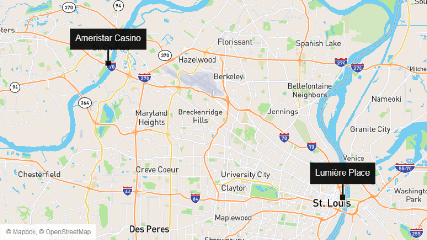 Despite Missouri Gaming Commission giving permission for all to casinos to resume business June 1, only two casinos in the St. Louis Region are reopening. 6/1/20