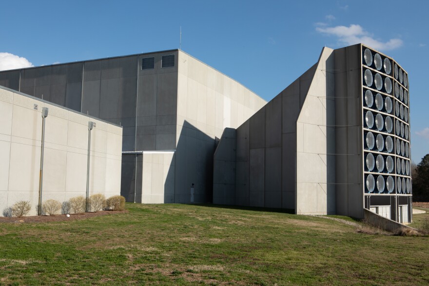 The research site in South Carolina has a wall of 105 fans that can generate wind gusts to blow embers. Fire engineers say most homes that burn during wildfires are ignited by embers, rather than a wall of flames.