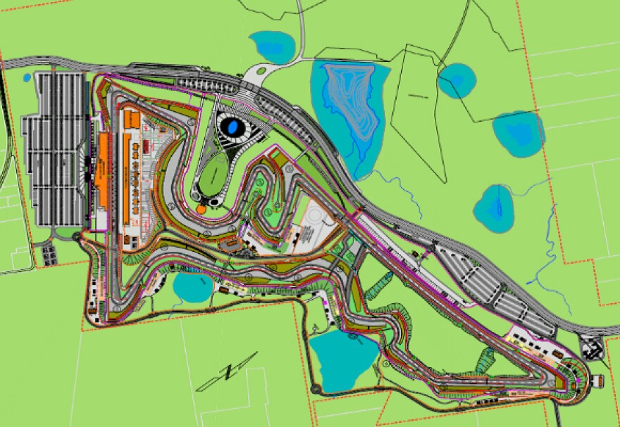 The Circuit of the Americas race course under construction in Southeast AG˰ټ County may not see a F1 race until at least 2013, according to the race organization's president.