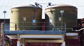  A wastewater recycling facility.