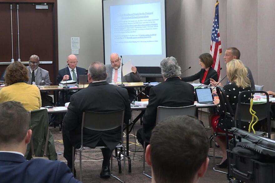 State Board of Education members at their November meeting.