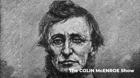 Illustration of Henry David Thoreau