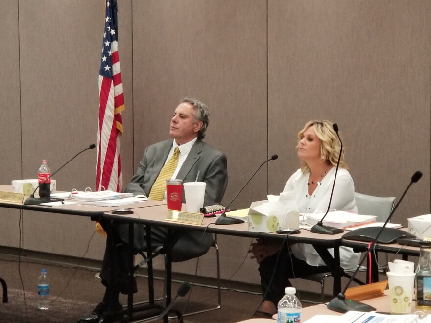 David Freitas and Superintendent of Public Instruction Jennifer McCormick are both members of the Indiana State Board of Education.