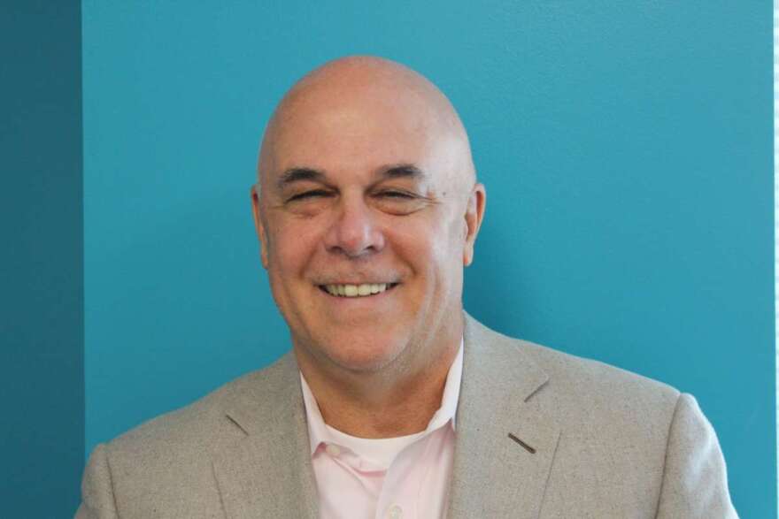 Pat Geraghty, CEO and President of GuideWell and Florida Blue. Photo: Matthew Peddie, WMFE