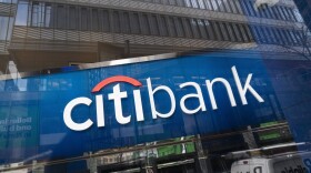 A Citibank office is shown. (Mark Lennihan/AP)
