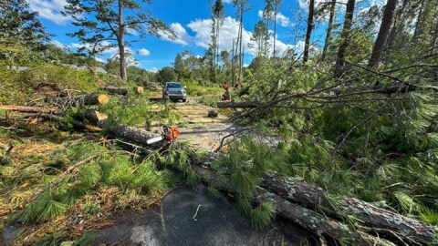 South Carolina Helene damage from 2024