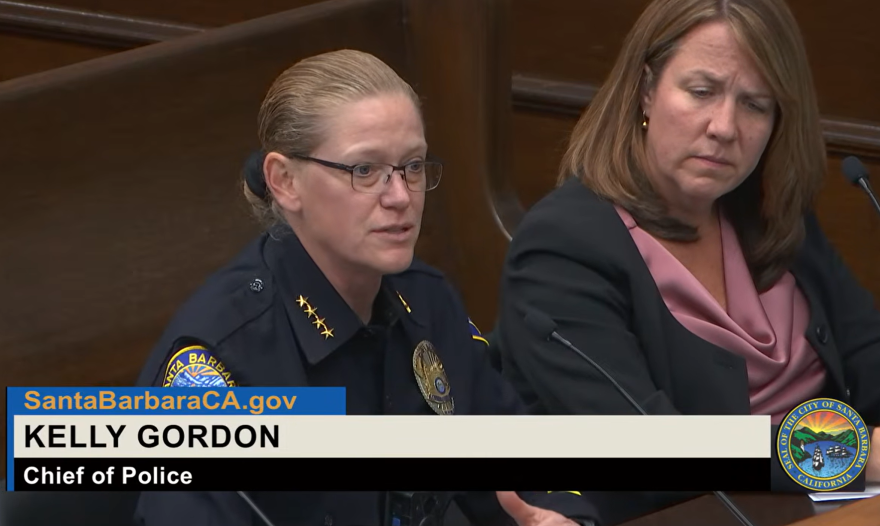 Santa Barbara Chief of Police Kelly Gordon said arresting an ICE agent could cause a safety issue by becoming an “officer-versus-officer use of force.”