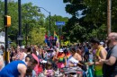 Thousands gather for the Pride parade and festival in Rochester on Saturday, July 19, 2025.