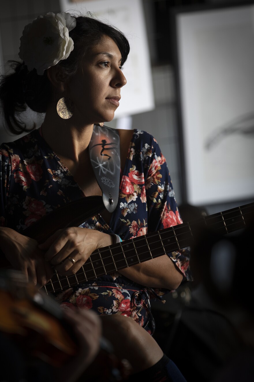 Nilu Jimenez-Ross, of Palm Harbor, Fla., shown at the 2018 Culture Camp.