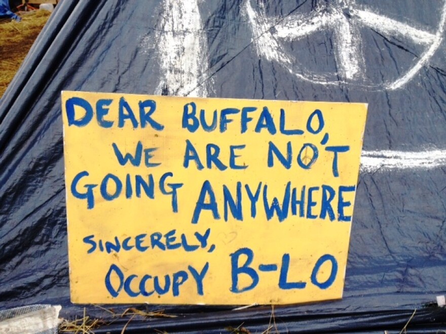 Occupy protest sign