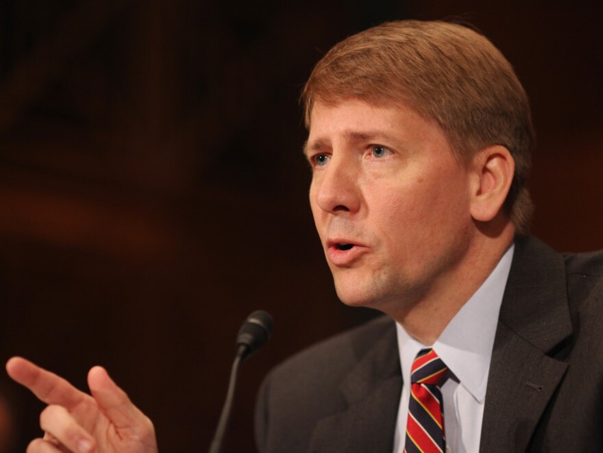 <p>Richard Cordray was approved by the Senate Banking Committee to head the new Consumer Financial Protection Bureau. But Senate Republicans have vowed to filibuster nominees if there aren't changes to the agency.</p>