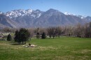 Sunbathers in Sugar House Park were among the people taking advantage of the mid-March heat wave that swept into Salt Lake City, March 19, 2026.