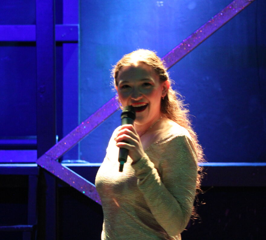 Grace Koltz performs during 'Glitter & Gold.'