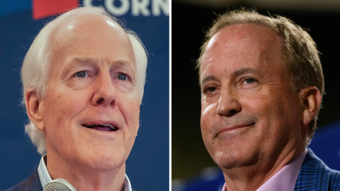 U.S. Sen. John Cornyn, left, and Attorney General Ken Paxton, right, have advanced to a Republican primary runoff election for U.S. Senate after neither secured more than 50% of the vote in the March 3rd primary.