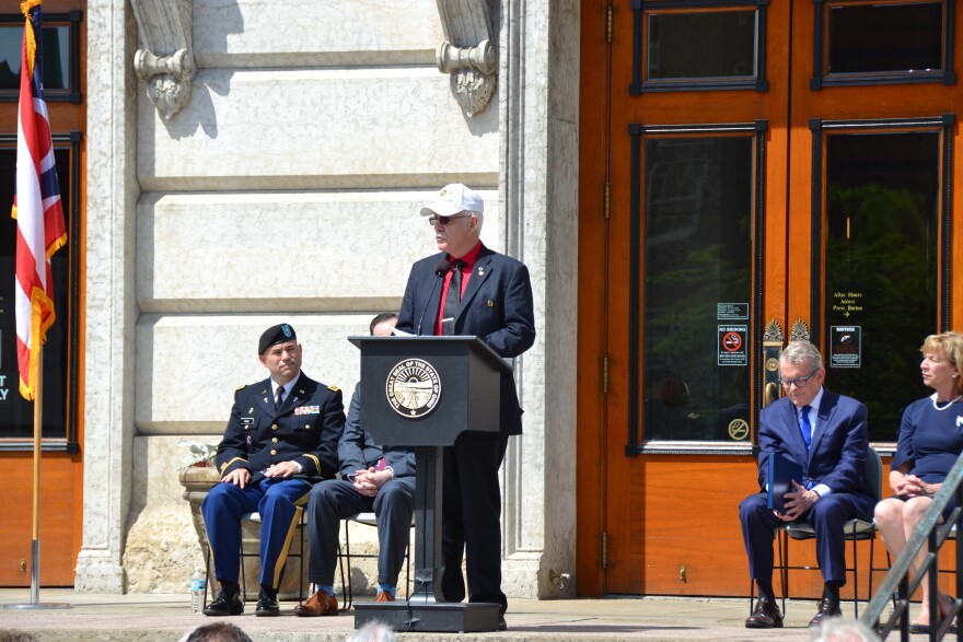 A photo of Jim Groves, whose son was killed in the line of military duty