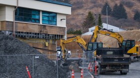 The Alutiiq Museum is currently under construction to expand its footprint near downtown Kodiak, April 8, 2024.