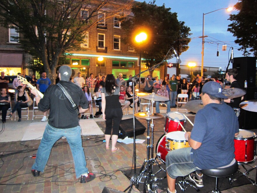 Music on the streets during the spring edition of Urban Nights