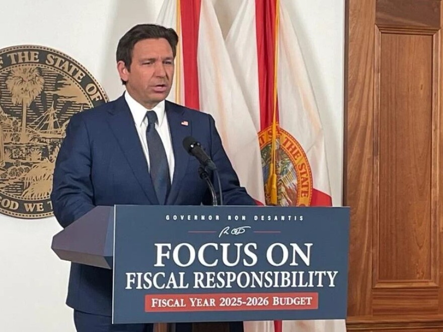 Gov. Ron DeSantis opposes Amendment 1, despite support for the ballot measure from the Republic Party in Florida.