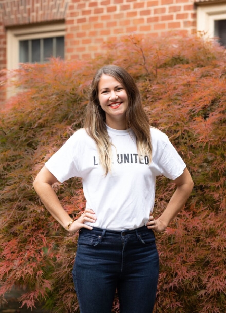 Amanda Leech has been with the organization for six years, and recently stepped into the role of executive director.