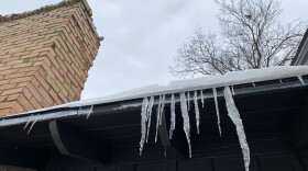Ice isn't only covering the ground surrounding homes in the DFW. The ice is also on our roofs. 