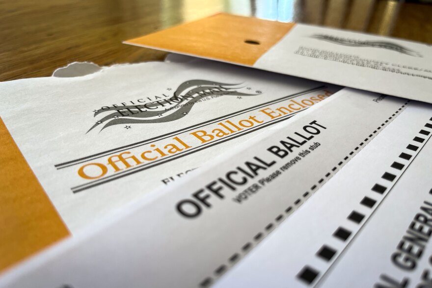 Depending on where you live, you might see something new on your ballot this fall: space for the last 4 digits of your driver's license or other valid ID. It's part of the first changes ushered in by a vote-by-mail law passed by the Legislature earlier this year. But what is and isn't included on your ballot is not the same for every county.