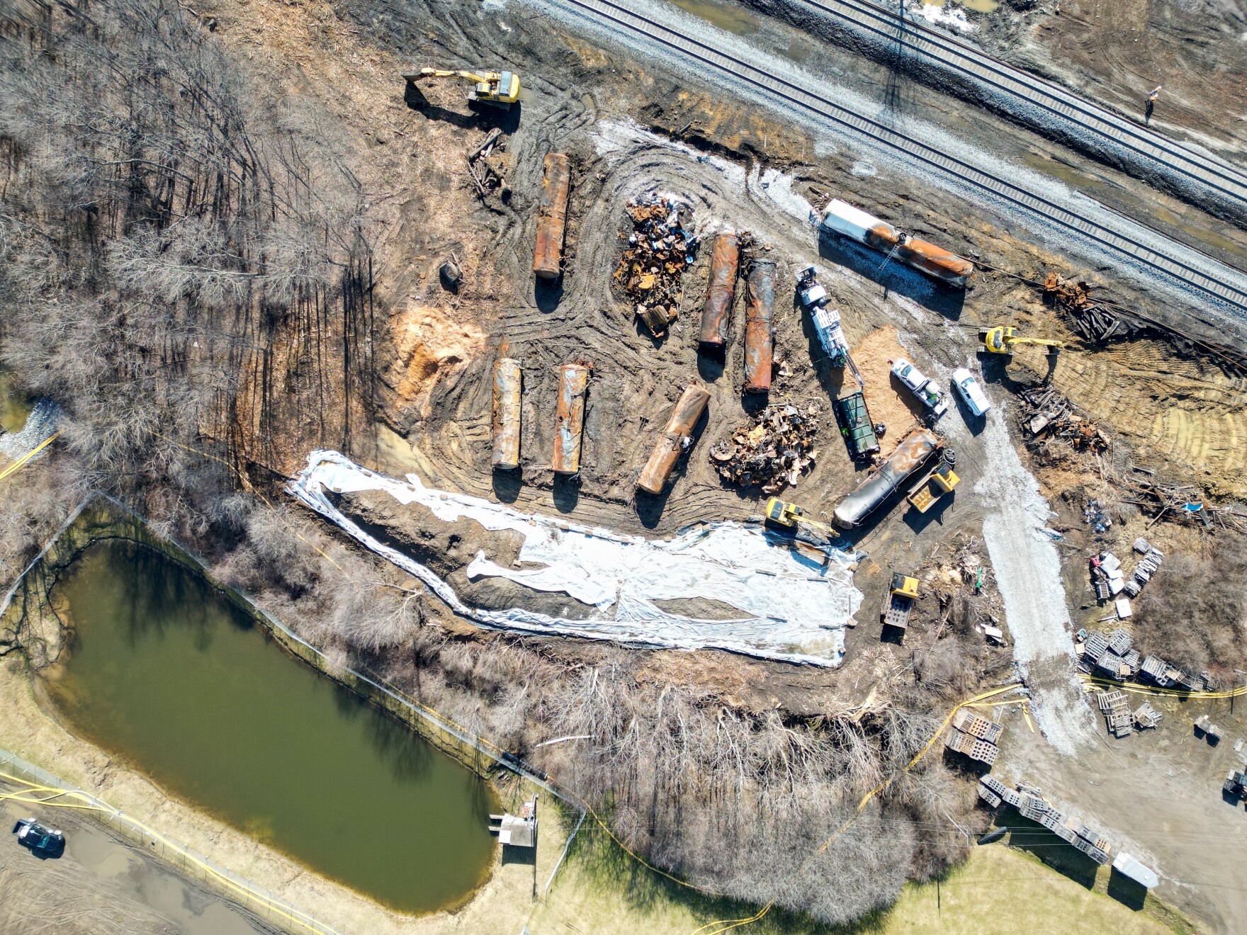 Toxic East Palestine derailment waste heading to facilities in Ohio