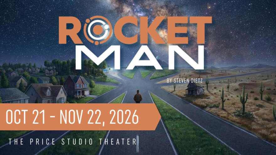 The Naples Players Graphic for 'Rocket Man'