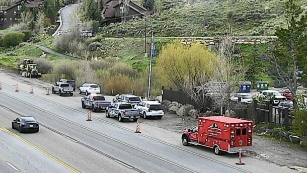Summit County sheriff’s deputies and medical personnel gathered at Bobsled Boulevard and state Route 224 April 19, 2026.