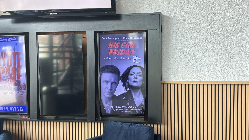 Table reading of "His Girl Friday" fundraiser starring Jack Davenport and Michelle Gomez will benefit The Triplex Cinema.
