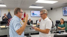 November 18, 2024, Jim Atterholt was sworn in to serve as vice mayor of Fort Myers Beach. Atterholt announced his retirement Friday.