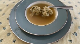 This year's version of Tinky Weisblat's matzo ball soup, recipe courtesy of her grandmother, who is alleged to have been either a spy or a smuggler in her youth.