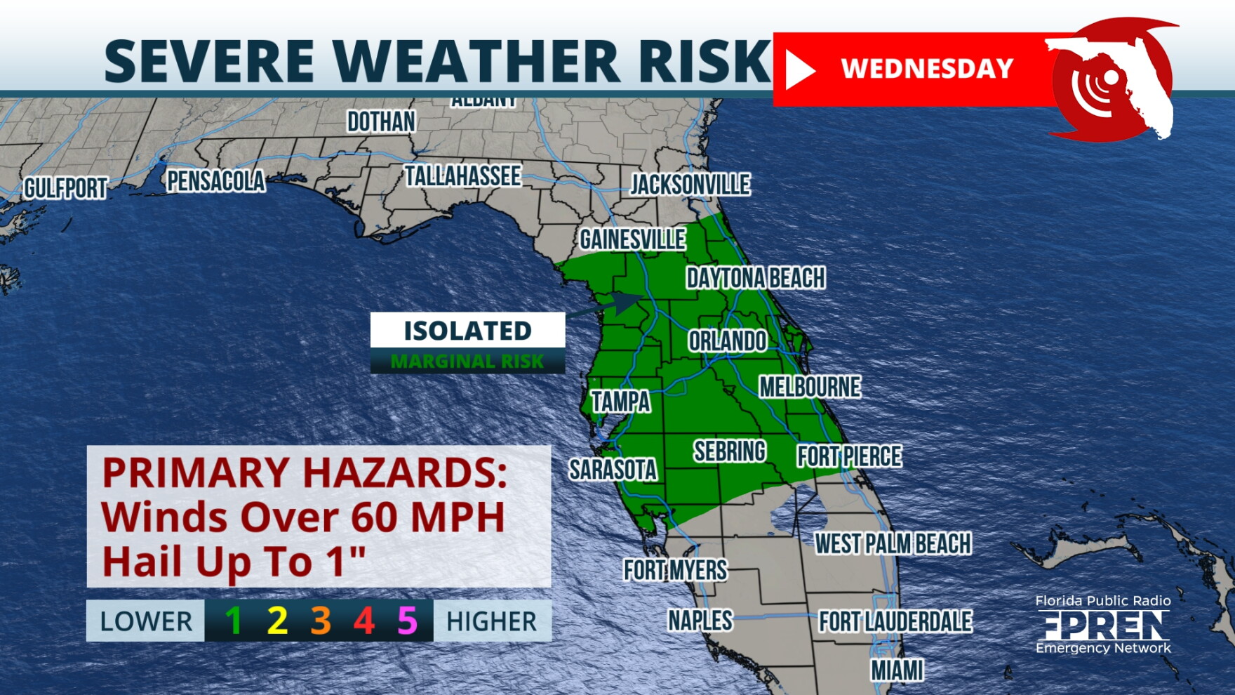 Severe storms and flood risks continue across Florida | WUSF