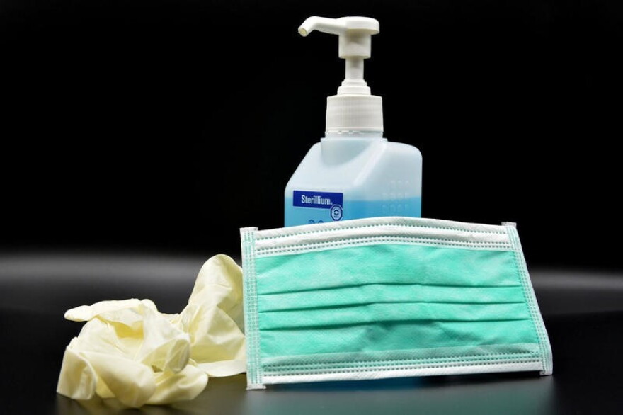 Marketplace packages include hand sanitizer, face masks and face shields, based on the number of employees.