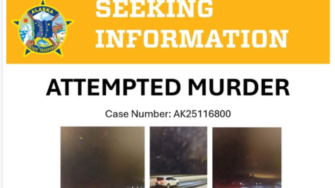 Alaska State Troopers and Bureau of Investigation are asking the public for help in identifying and locating this white SUV sought in connection with last week's ore-truck shootings.