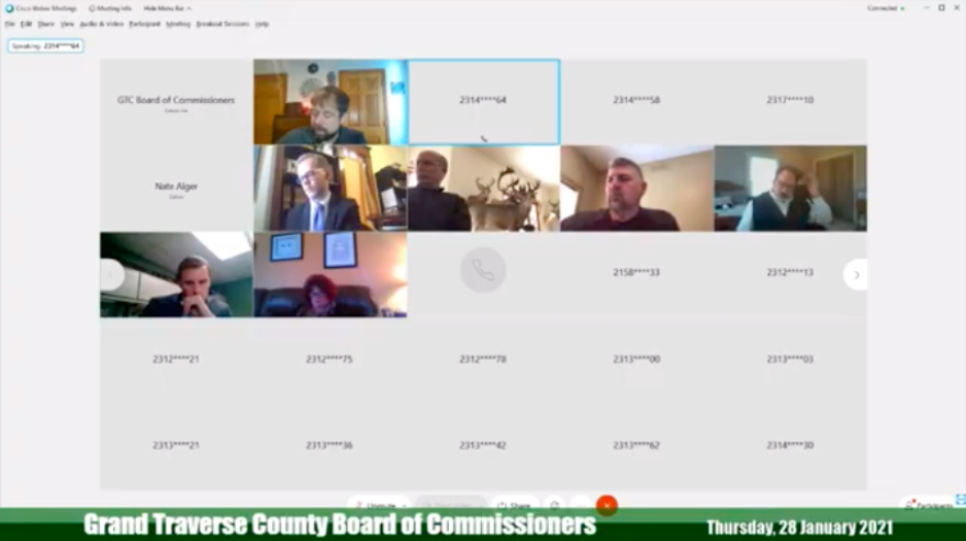 The Grand Traverse County Board of Commissioners