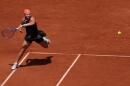 Russia's Diana Shnaider returns to Madison Keys of the United States during the fourth-round tennis match at the French Open in Paris, Monday, June 1, 2026. (Thibault Camus/AP)