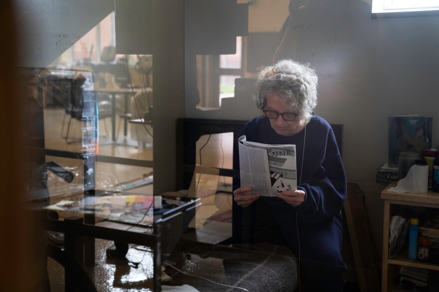 Tyler stays connected to what's happening in the world by reading <em>The New Yorker.</em> She also reads <em>The New York Times</em> and avidly watches CNN.