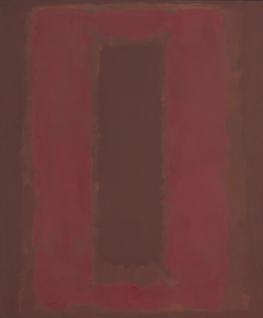 Mark Rothko originally made this untitled red painting for the Four Seasons restaurant in Manhattan.