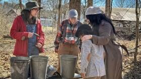 Hale Farm & Village hosts demos in maple sugar production offering a taste of 19th century farm life.