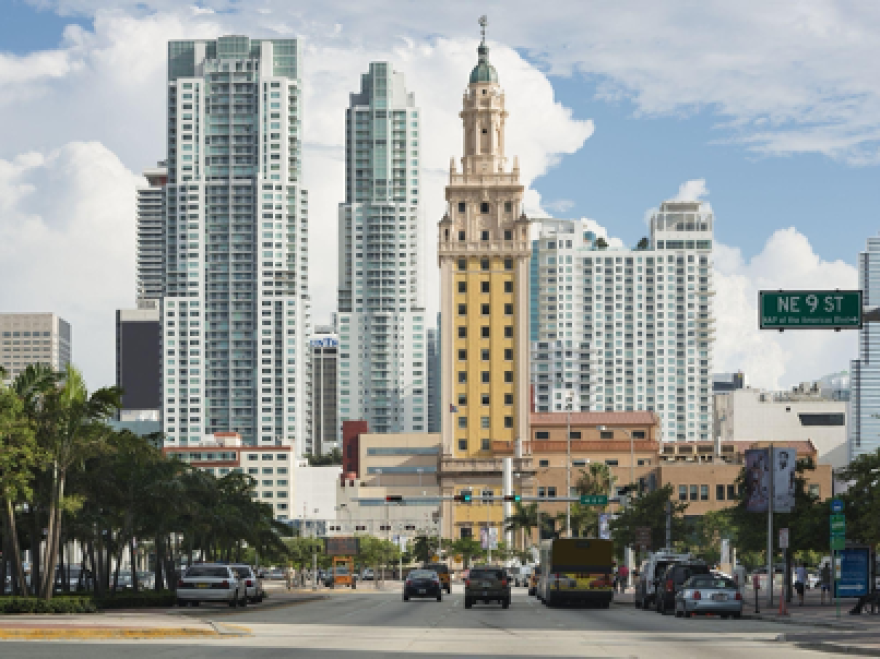 Restoration of the Freedom Tower in the heart of downtown Miami is scheduled to be completed in May.
 
