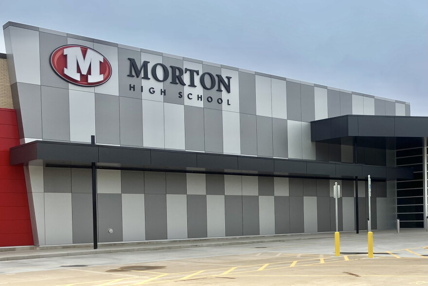 Morton School District officials say if a Tazewell County school facilities sales tax proposal passes in the Nov. 3 election, they will eliminate annual registration fees including $230 this school year at Morton High School.
